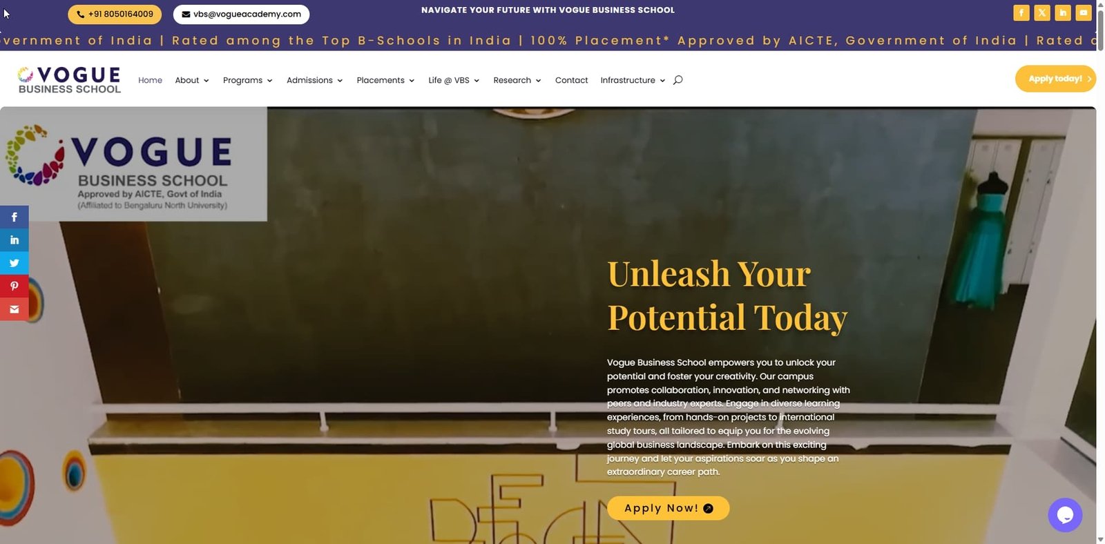 Vogue Business School — NTech Digitals Portfolio